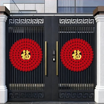 Etichete Fu pentru ușă și fereastră pentru Festivalul de Primăvară – decor din felt, stil chinezesc, cadou ideal pentru noua locuință