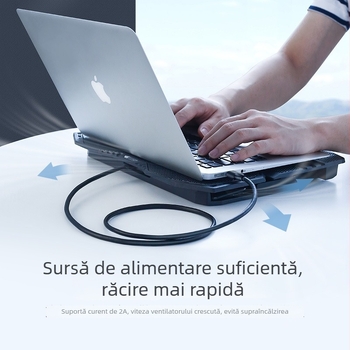 Cablu USB 3.0 A-male la A-male pentru PC/notebook, transfer rapid, nucleu din cupru