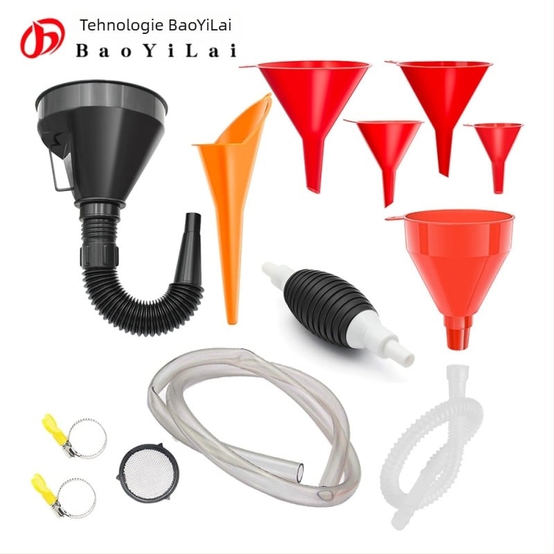 Detector de calitate a uleiului pentru autoturisme și motociclete – set de unelte pentru extracția și umplerea uleiului, model Fuel Funnel, interval de temperatură -20°C până la 80°C, personalizare disponibilă