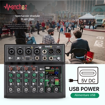 URX interfață audio OTG cu 7 canale pentru streaming mobil și înregistrare profesională pe PC.