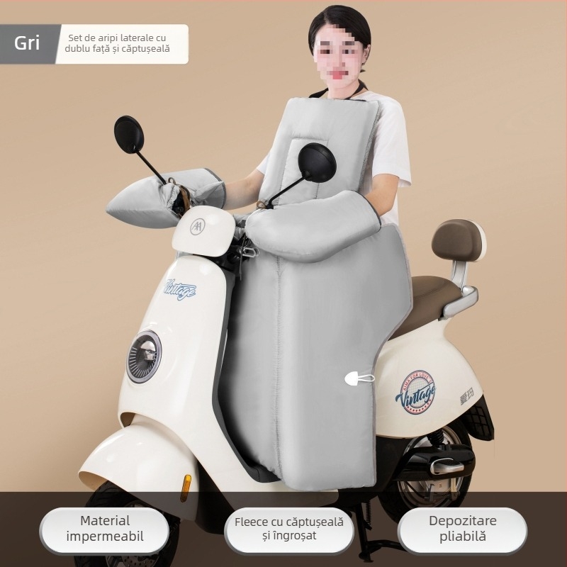 Pătură antifurt pentru vehicule electrice, material: mătase cu imprimeu floral, brand Tingxuan, pentru mașini cu baterie, potrivită pentru copii