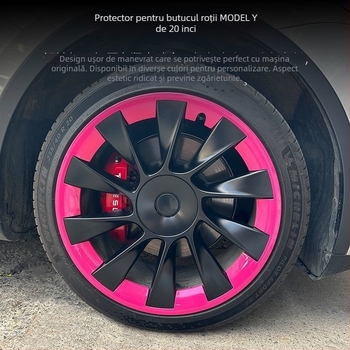 Inel de protecție pentru capacul butuc Tesla cyclone - LR plastic, compatibil cu Tesla, origine China, fără personalizare
