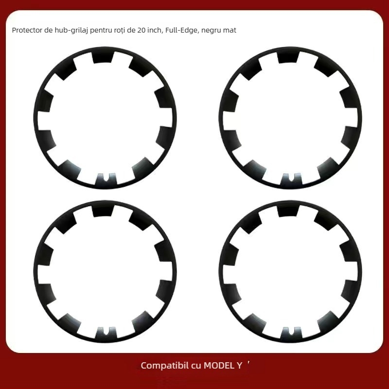 Inel de protecție pentru capacul butuc Tesla cyclone - LR plastic, compatibil cu Tesla, origine China, fără personalizare