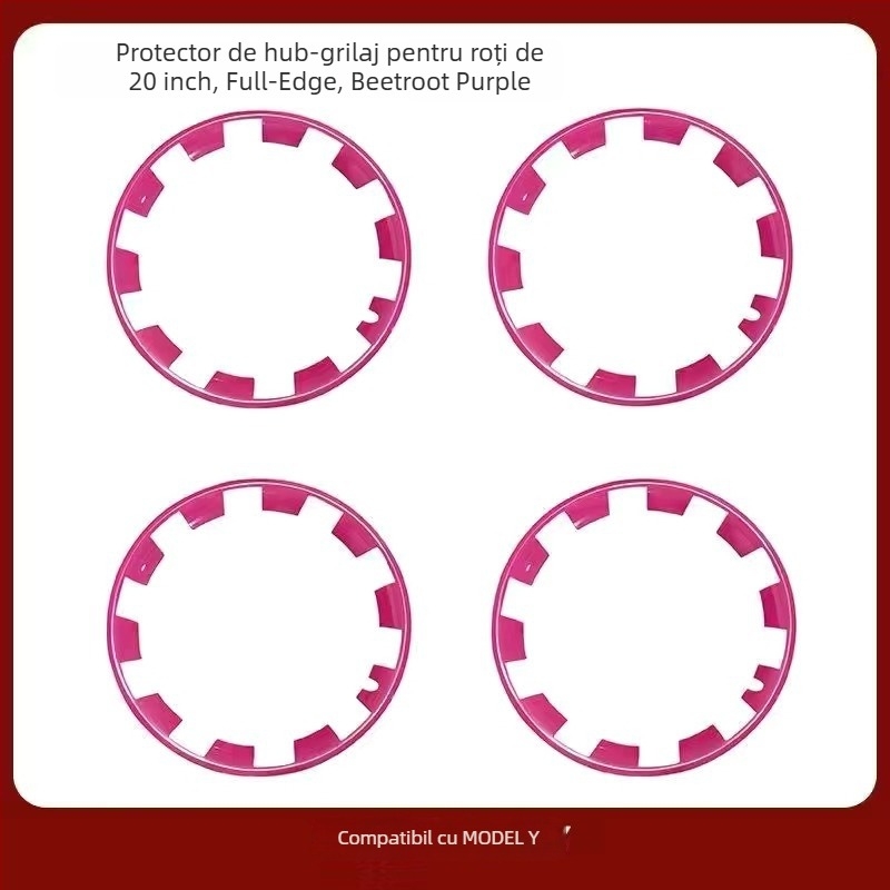 Inel de protecție pentru capacul butuc Tesla cyclone - LR plastic, compatibil cu Tesla, origine China, fără personalizare