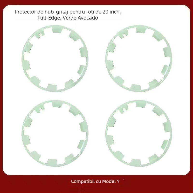 Inel de protecție pentru capacul butuc Tesla cyclone - LR plastic, compatibil cu Tesla, origine China, fără personalizare