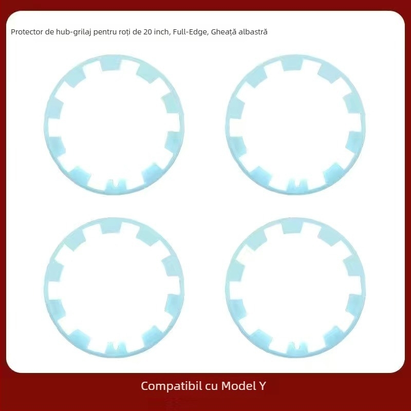 Inel de protecție pentru capacul butuc Tesla cyclone - LR plastic, compatibil cu Tesla, origine China, fără personalizare