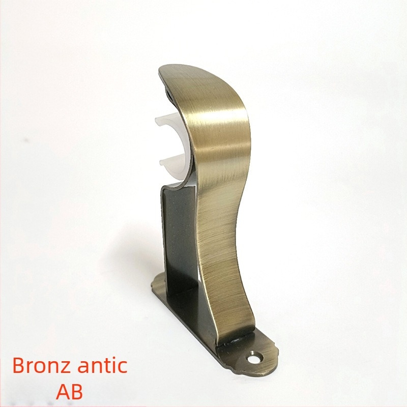 Capace de capăt pentru șină de perdea, vârf conic din metal, pentru șină română cu traseu glisant, stil modern minimalist, personalizabil