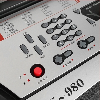 Meike MK980 61 de clape, tastatură portabilă cu până la 99 sunete și sub 10 melodii demonstrative