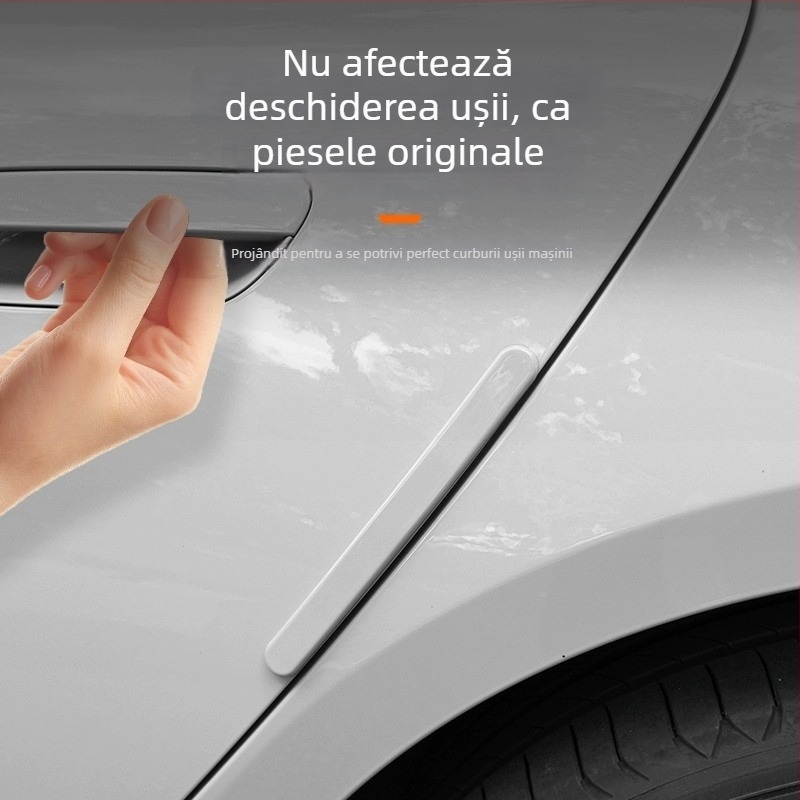 Bandă anti-coliziune pentru ușa Su7, protecție din plastic pentru marginile portierelor și caroserie, compatibilă cu Su7