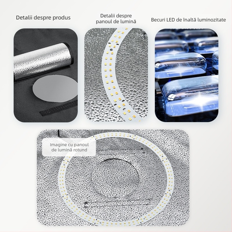 DY studio foto compact cu pânză de iluminare difuză, cutie de iluminare pliabilă