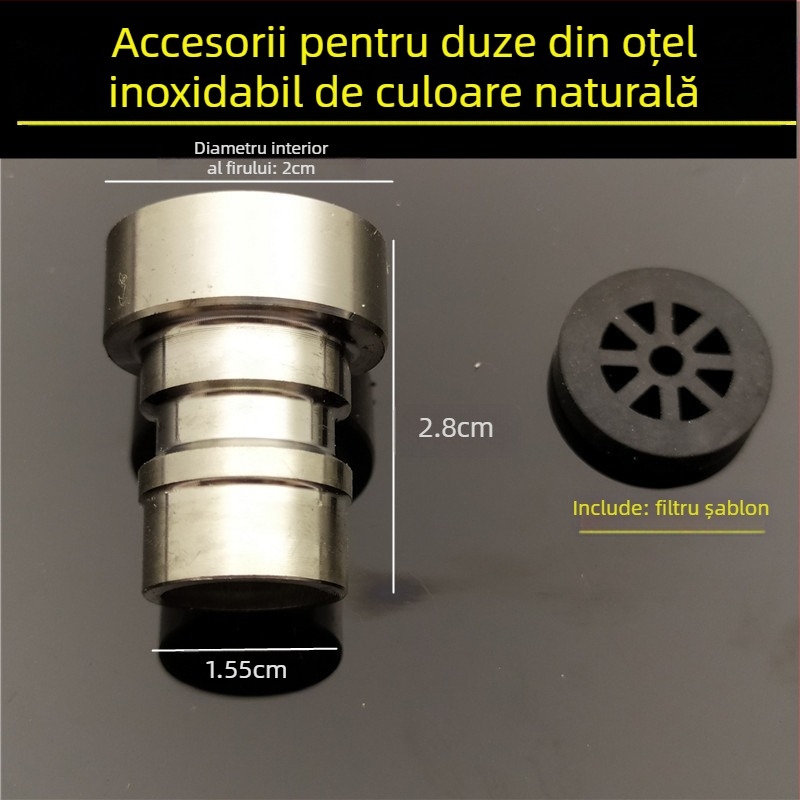 Fitinuri pentru vârful robinetului, pentru mașina de spălat • Material: oțel inoxidabil / cupru • Brand: Jiaonan • Stil: Simplitate modernă