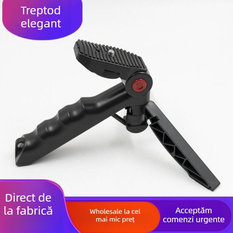 Stativ panoramic pentru fotografiat cu suport pentru telefon — ABS, capacitate de încărcare 10, înălțime de lucru 1, număr de secțiuni 1, greutate 0,044 kg