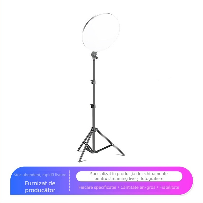 PF-45 Lumină portabilă pentru fotografie pentru streaming live, soclu E27, 220V