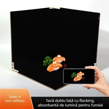 Panou de fundal pentru fotografierea produselor - țesătură cu flocking - ne-reflectiv - State Illusion