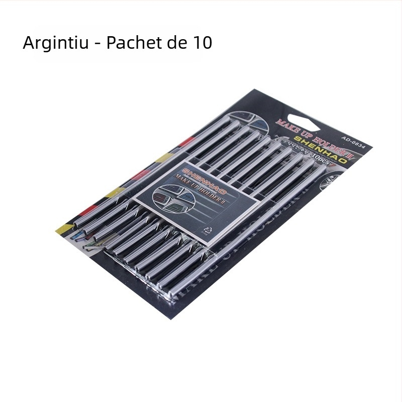 Clips decor pentru duza de aer a mașinii – bandă decorativ cromată, PVC adeziv moale, compatibil universal, etichetare privată licențiată, brand Shun Wei