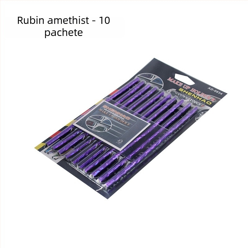 Clips decor pentru duza de aer a mașinii – bandă decorativ cromată, PVC adeziv moale, compatibil universal, etichetare privată licențiată, brand Shun Wei