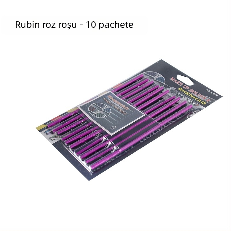 Clips decor pentru duza de aer a mașinii – bandă decorativ cromată, PVC adeziv moale, compatibil universal, etichetare privată licențiată, brand Shun Wei