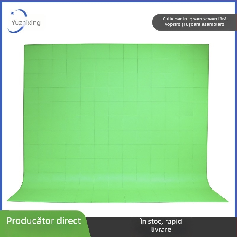 Perete de fundal modular pentru studiou virtual, din plastic ABS de inginerie, ideal pentru fotografierea produselor