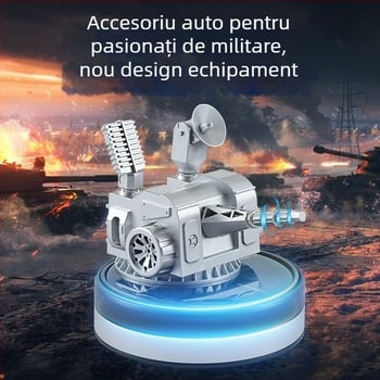 Aromatizator auto alimentat cu energie solară - ornament decorativ pentru interior, model creativ cu parfum de durată