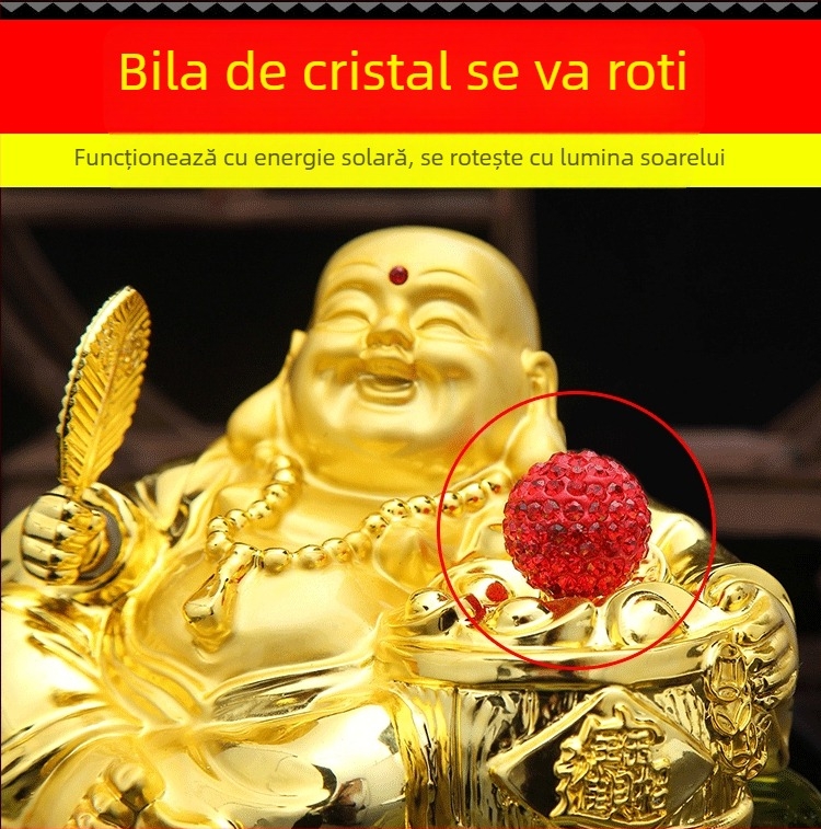 Ornament auto interior Buddha în stil retro, formă Buddha, categorie decoratiuni, personalizare disponibila