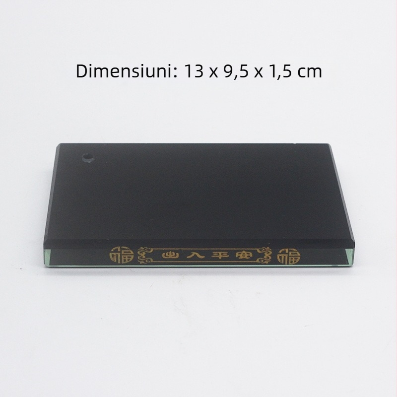 Suport pentru parfum auto cu bază din sticlă de cristal – stil retro, Kitang Crystal (Material: Sticlă de cristal; Stil: Retro; Categorie: Bază; Brand: Kitang Crystal; Funcție: 444)