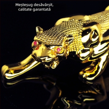 Suport auto pentru parfum, stil tradițional chinezesc, binecuvântare (Material: rășină; Stil: tradițional chinezesc; Funcție: binecuvântare; Material suport parfum: rășină placare cu aur)