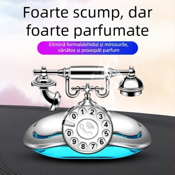 Orvis suport parfum pentru scaun auto - ABS satinat + sticlă; 50-100 ml; parfum Freesia; volatilizare 31-60 zile