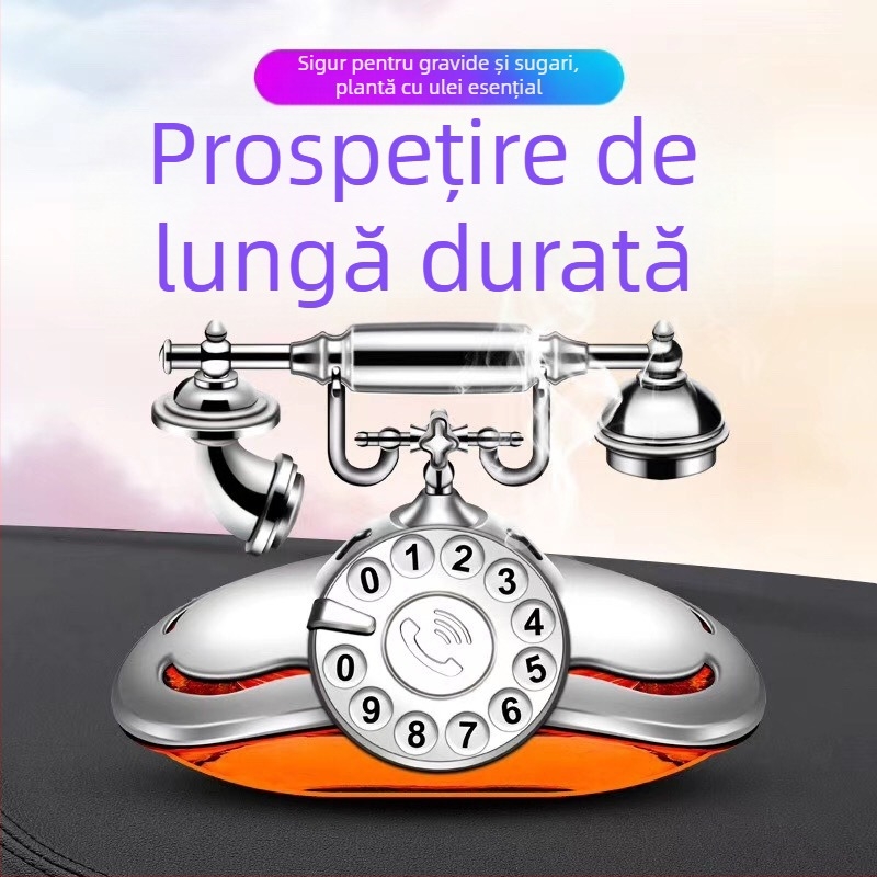 Orvis suport parfum pentru scaun auto - ABS satinat + sticlă; 50-100 ml; parfum Freesia; volatilizare 31-60 zile