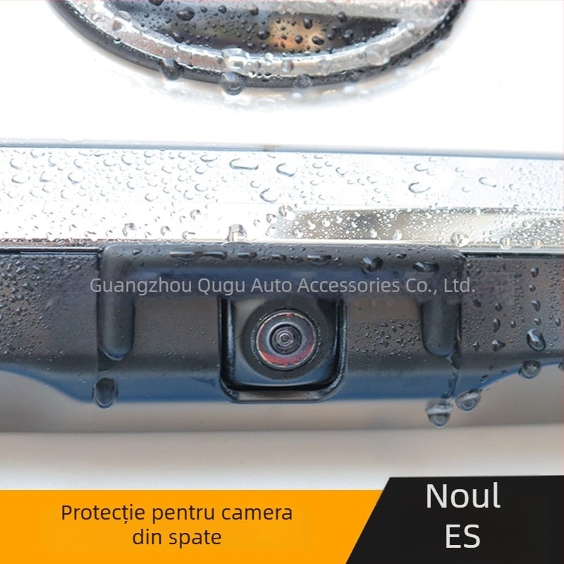 Protecție anti ploaie din ABS pentru camera de mers înapoi la Lexus ES (2018+), ES200/260/300h – montaj cu adeziv