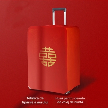 Husă pentru bagaje pentru set de nunți — material textil, brand Peng Yi, codul articol qw, desti