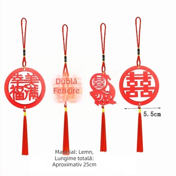 Pandantiv bonsai din lemn pentru nuntă – decor de nuntă, cadou pentru cupluri