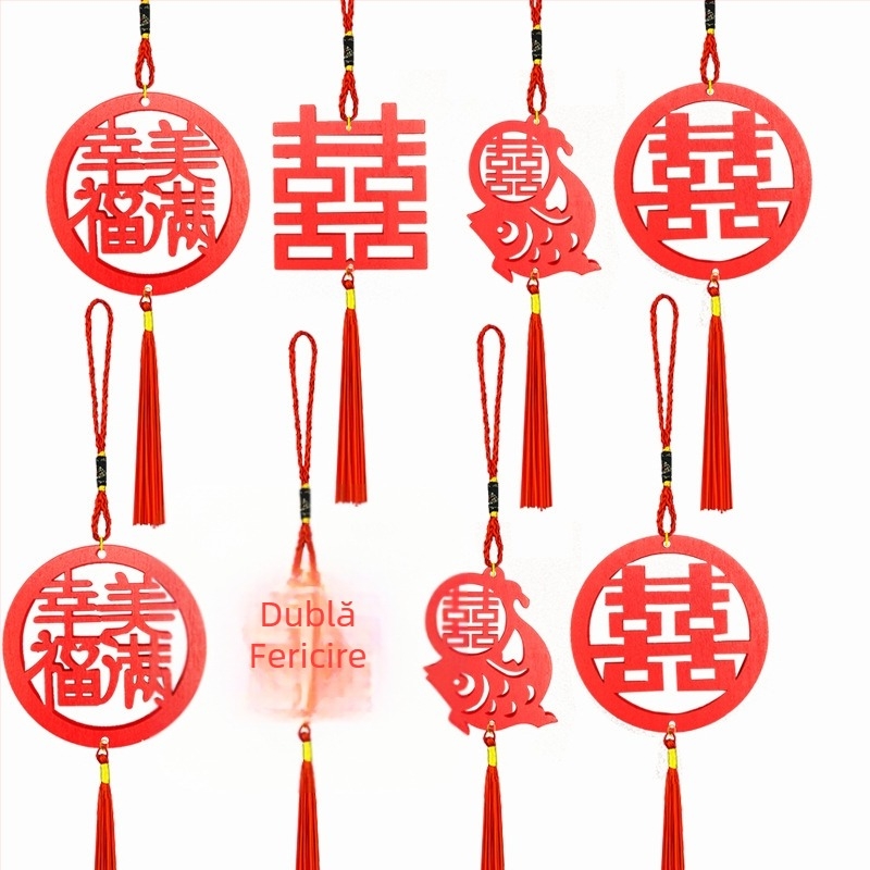 Pandantiv bonsai din lemn pentru nuntă – decor de nuntă, cadou pentru cupluri