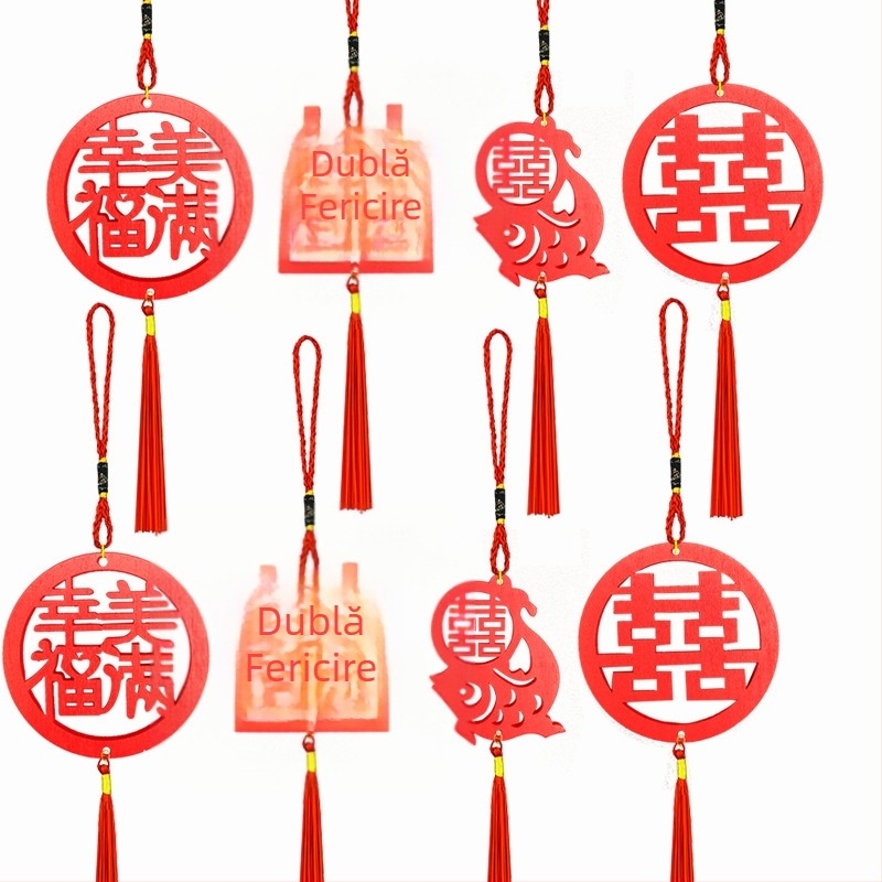 Pandantiv bonsai din lemn pentru nuntă – decor de nuntă, cadou pentru cupluri