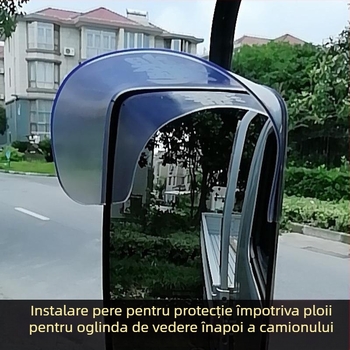 Protecție pentru oglinda retrovizoare pentru Sinotruk Howo camion ușor — vizor anti ploaie, fără personalizare
