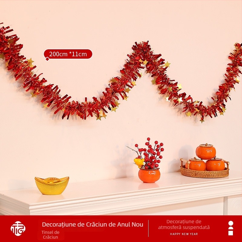 Bannere și ornamente suspendate pentru Anul Nou 2026 – Anul Calului, PVC, model Cartoon/Text, decor pentru amenajarea scenei, brand Come to joy