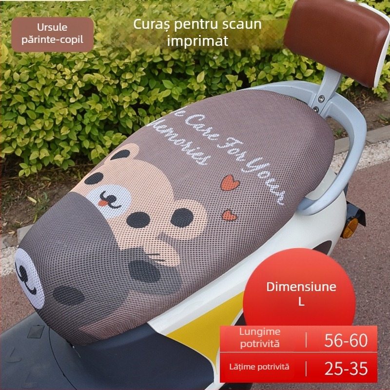 Husă scaun pentru vehicule electrice și motociclete | Material: fibră | Umplutură: Alt material | Patru sezoane | Brand Mojielong