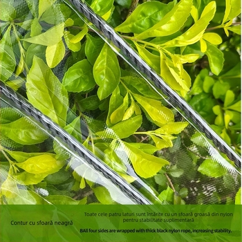 Prelată PVC transparentă impermeabilă – Protecție împotriva apei, Protecție solară, Anti-îmbătrânire; Brand: Tianyao Canvas; Origine: Guangdong