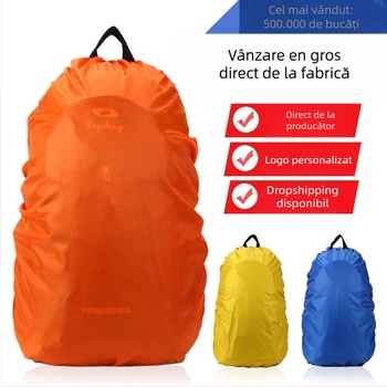Husă impermeabilă pentru rucsac, unisex, capacitate 30–80 L