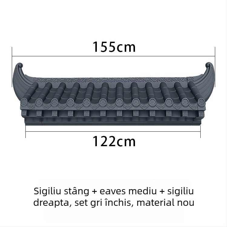 Panou de etanșare 3D pentru țigle, adăpost împotriva ploii, țiglă din rășină, material PP, brand Bear, origine Zhejiang, pentru înfrumusețarea casei