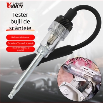 Detector de defecțiuni auto cu tester pentru bujii – Yishun, model Spark plug tester, sistem de detecție: tester de bujii