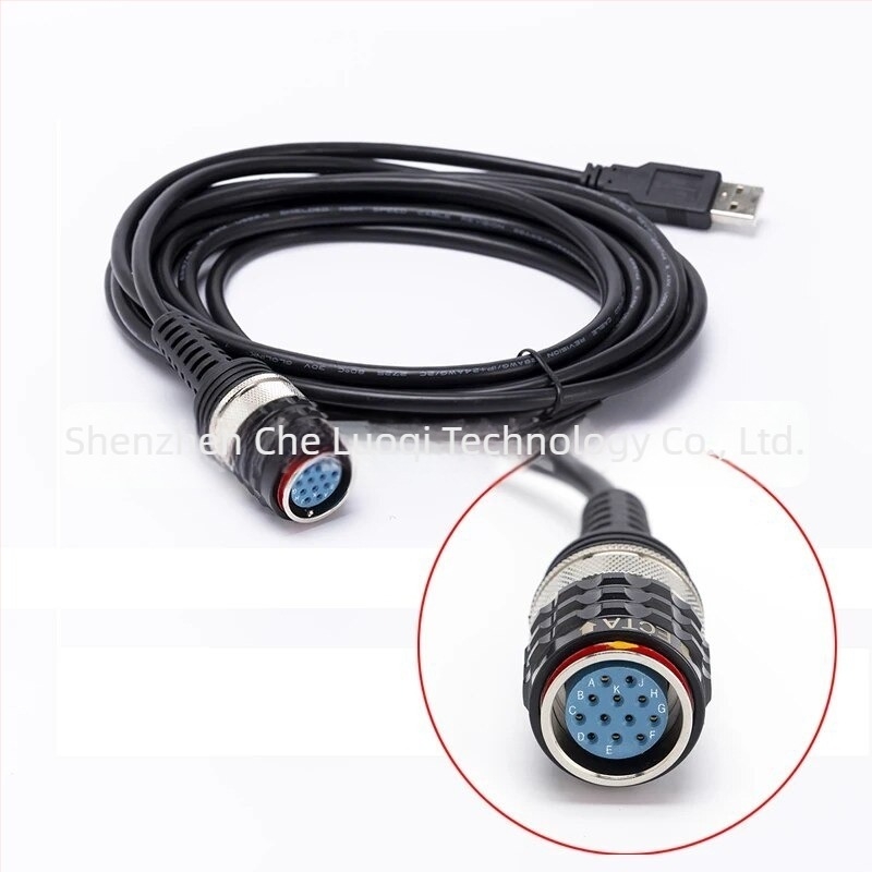 Volvo VOCOM instrument de diagnostic pentru camioane – linie de test dedicată VOCOM linie principală/ cablu USB, alimentare 12V, interval temperatură -30°C până la 50°C, model VOCOM Line