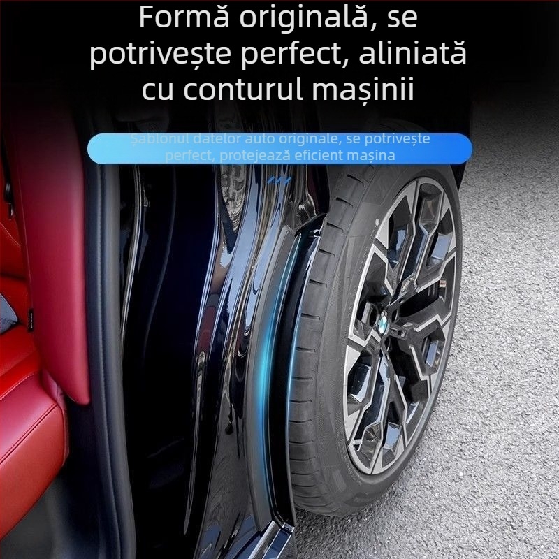 Inserție interioară aripă spate pentru BMW X3 - 2 bucăți, plastic moale
