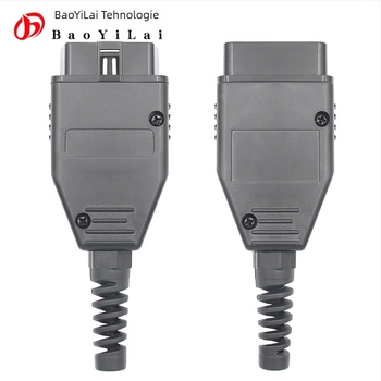 Conector OBD2 de diagnoză auto 16 pini, model OOBD16P, 12V, 20-60°C