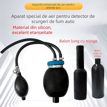 Detector de emisii auto, model Air Bag Ball Skin, formă rotundă, 12V, 10–50°C, pentru întreținerea autovehiculelor