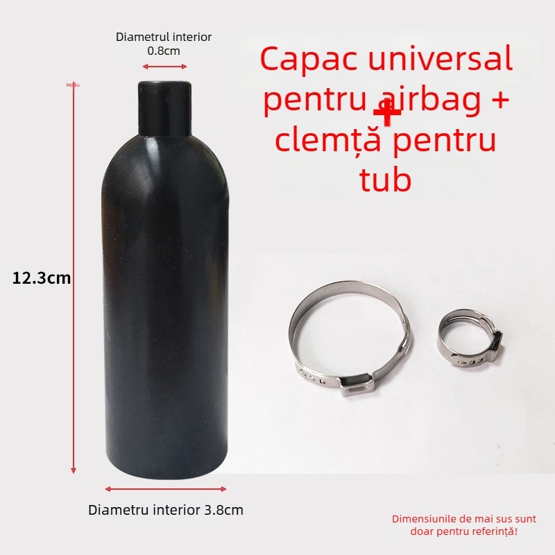 Detector de emisii auto, model Air Bag Ball Skin, formă rotundă, 12V, 10–50°C, pentru întreținerea autovehiculelor