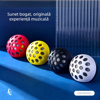 Difuzor Bluetooth compact | Bluetooth 5.0 | 60Hz-15kHz | SNR ≥85 dB | rază de până la 10 m | alimentat prin USB
