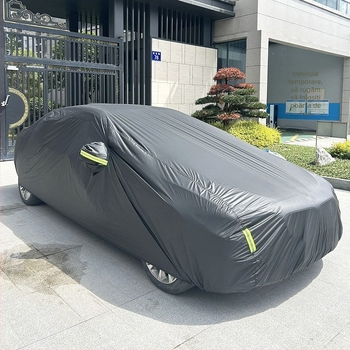Husă auto PEVA cu un singur strat, impermeabilă și protecție UV, universală pentru toate anotimpurile, potrivită pentru vehicule off-road