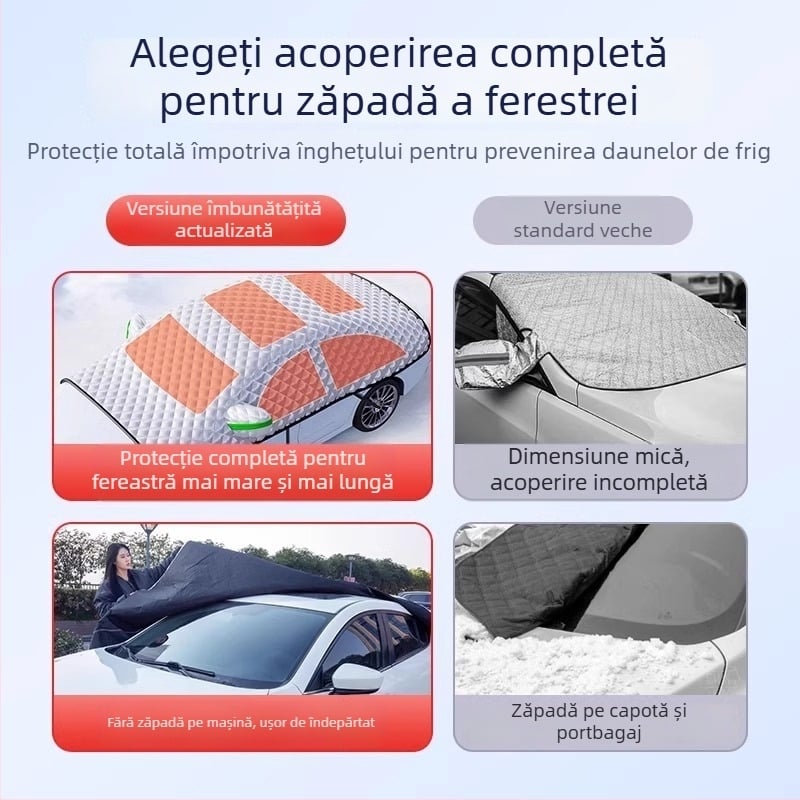 Husă auto din fleece de bumbac, personalizabilă, acoperire parțială pentru vehicule speciale