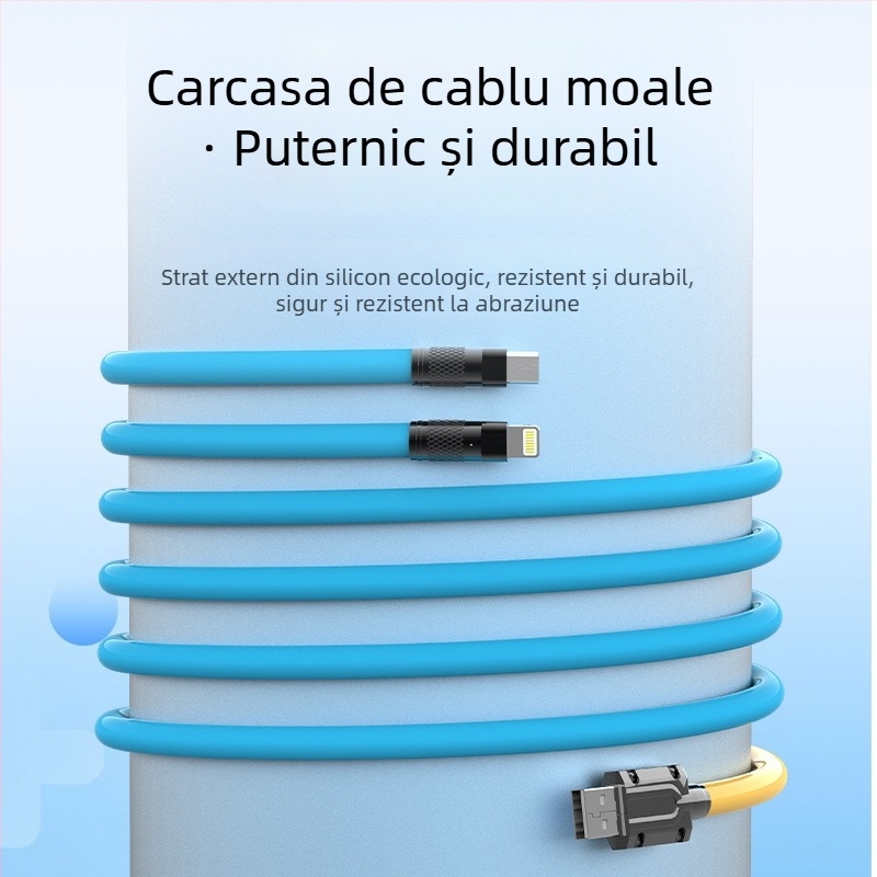 Kussel cablu OTG pentru ieșire audio, pentru telefoane Apple și Android, 480 Mbps, 1-2 m, nucleu din cupru