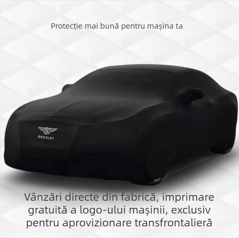 Husă pentru Bentley Flying Spur, Continental și Bentayga – elastică, rezistentă la praf, acoperire completă cu protecție solară